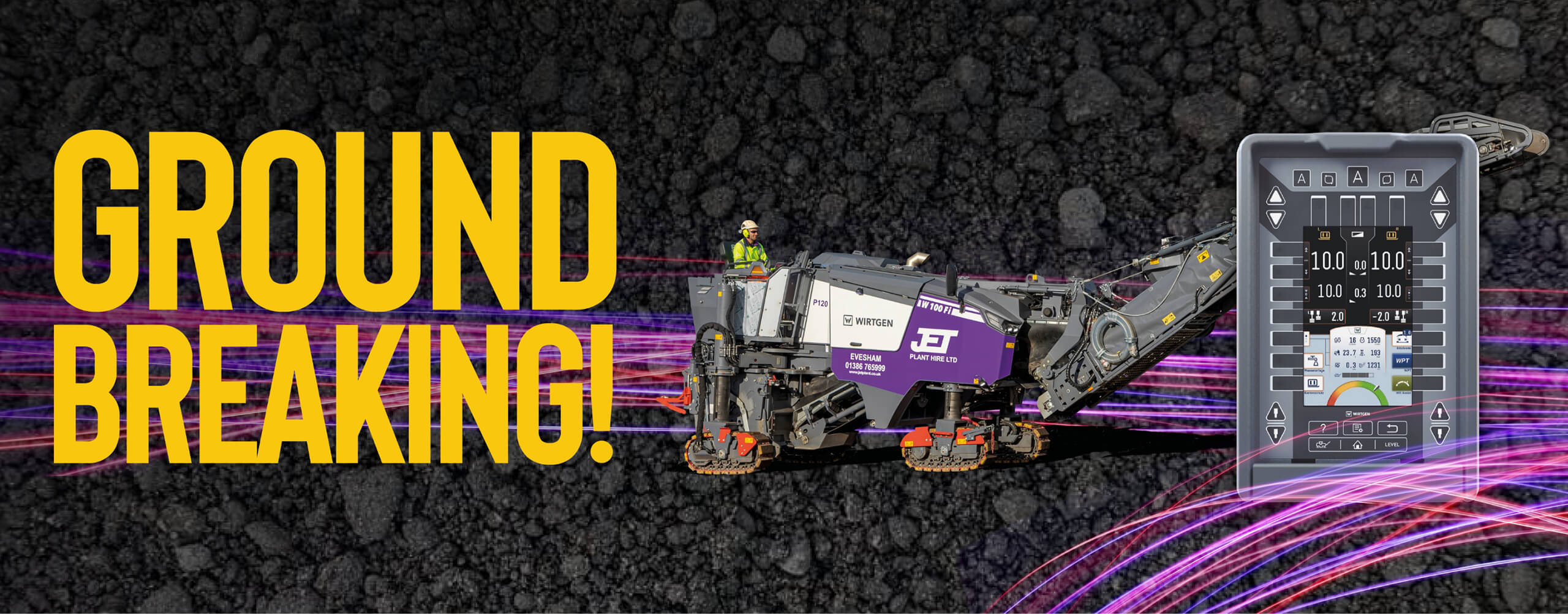 Ground breaking!